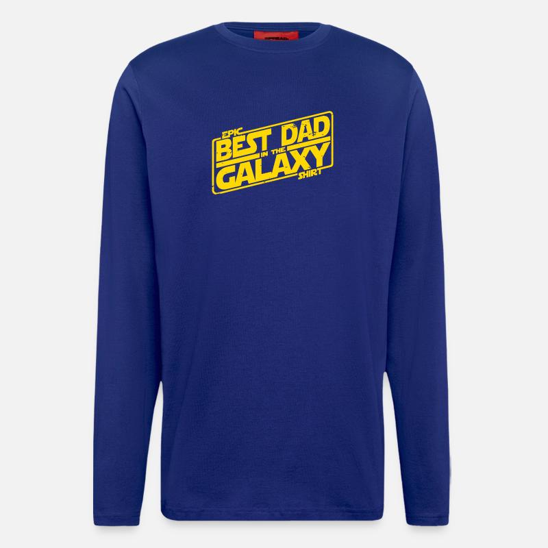 Beste Galaxy Kartoffel - Langarmshirt - made by SPREAD - Iconic Blue