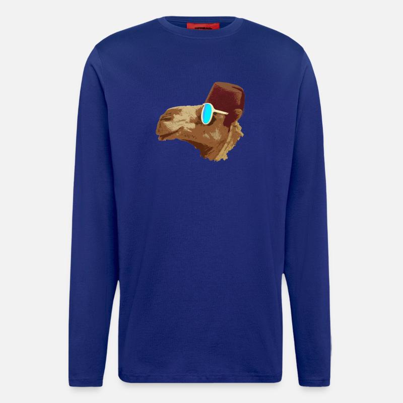 Kamel Cool - Langarmshirt - made by SPREAD  - Iconic Blue
