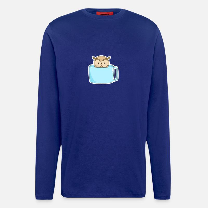 Bird coffee - Longsleeve - made by SPREAD  - Iconic Blue