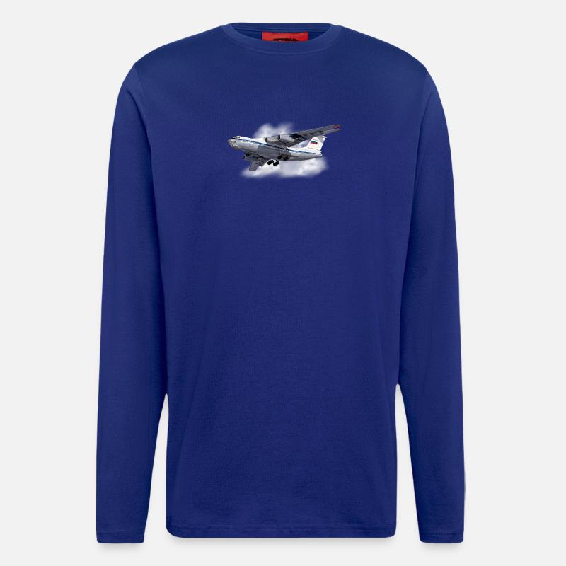 IL-76 - Langarmshirt - made by SPREAD - Iconic Blue