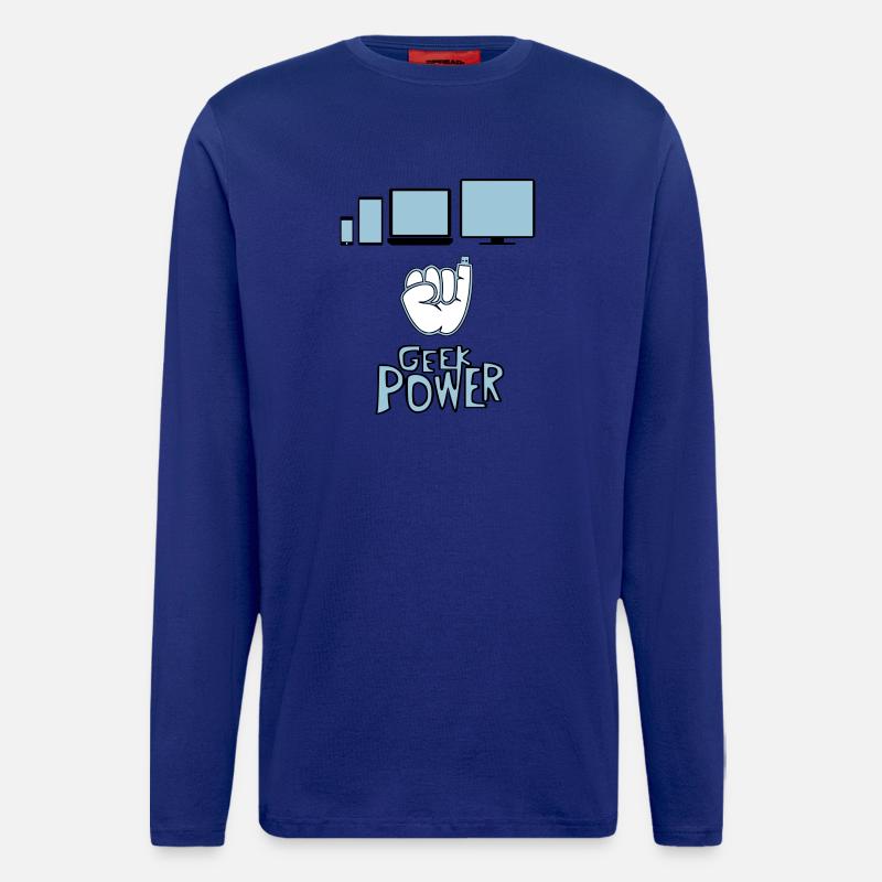 Geek - Longsleeve - made by SPREAD  - Iconic Blue