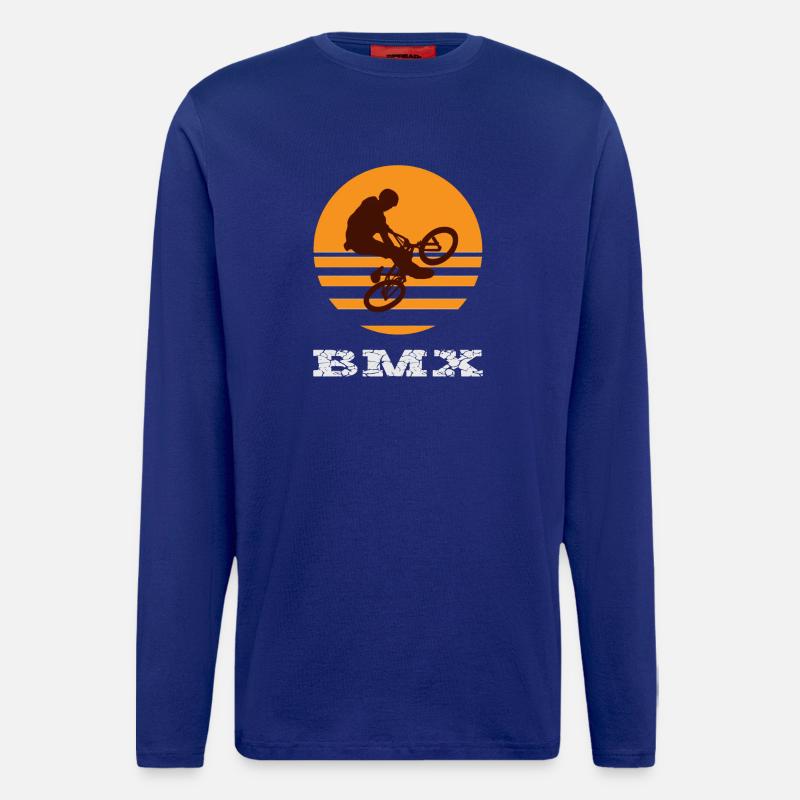 BMX - Langarmshirt - made by SPREAD  - Iconic Blue