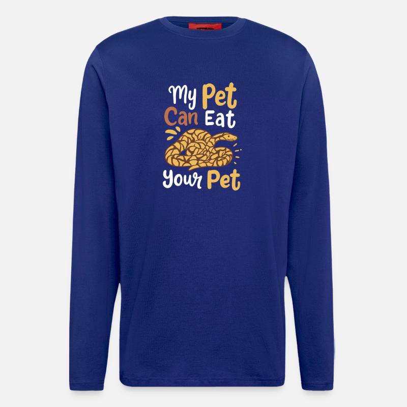 Python Snake Snake Owner - Longsleeve - made by SPREAD  - Iconic Blue