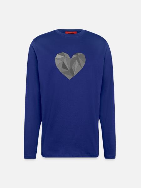 heart - Longsleeve - made by SPREAD  - Iconic Blue