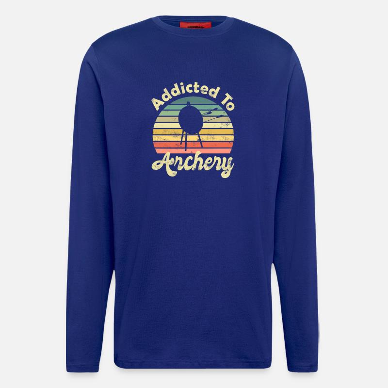 Archery Archery Archer Archer - Longsleeve - made by SPREAD - Iconic Blue