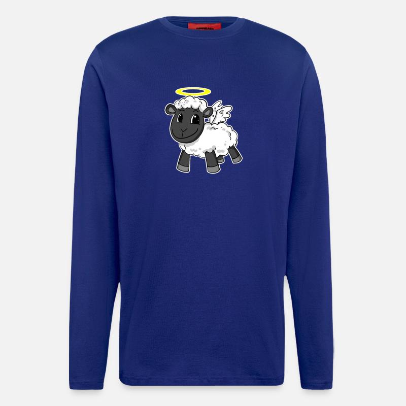 Schaf Engel - Langarmshirt - made by SPREAD - Iconic Blue
