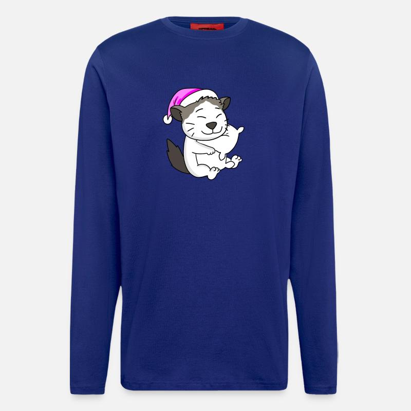 Cat cat breed Ragdoll - Longsleeve - made by SPREAD  - Iconic Blue
