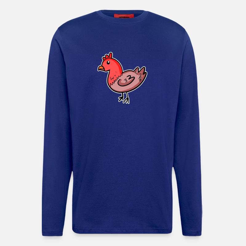 Chicken Comic - Longsleeve - made by SPREAD  - Iconic Blue