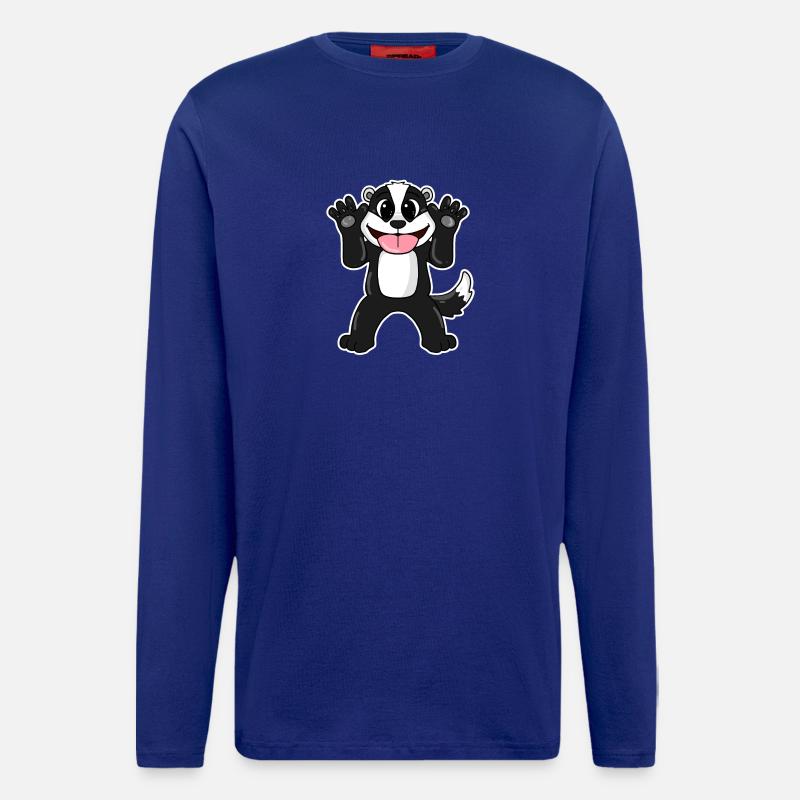 Badger Badger - Longsleeve - made by SPREAD  - Iconic Blue
