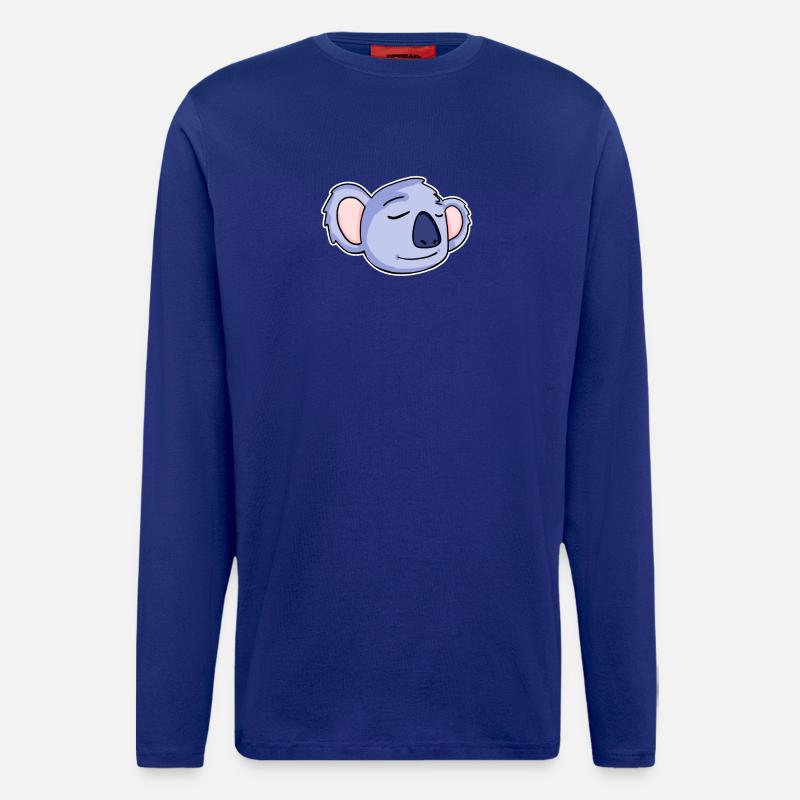 Koala Kopf Koalas - Langarmshirt - made by SPREAD  - Iconic Blue