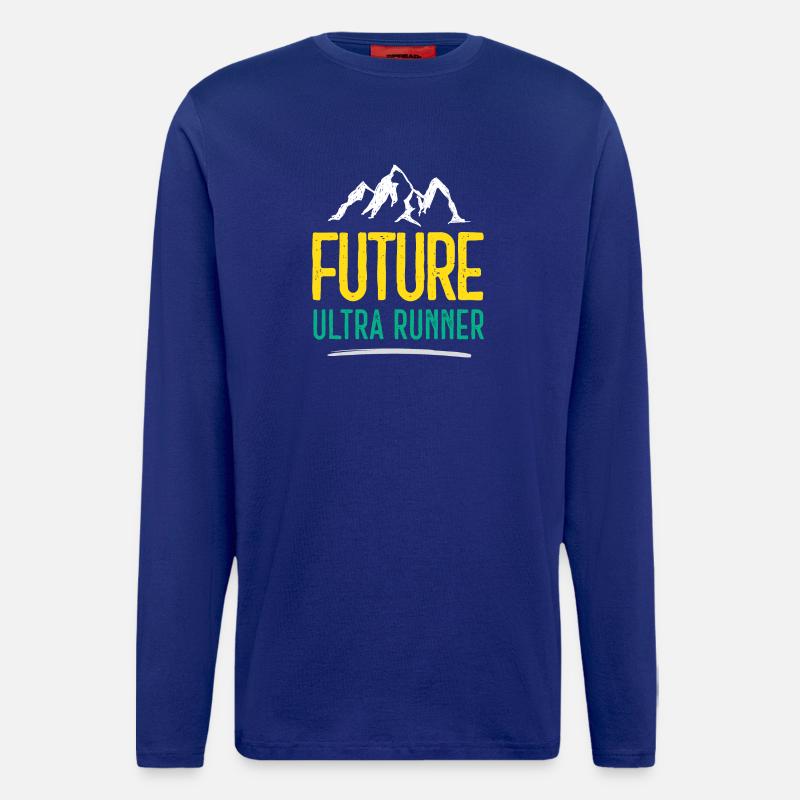 Future Ultra Runner - Langarmshirt - made by SPREAD  - Iconic Blue