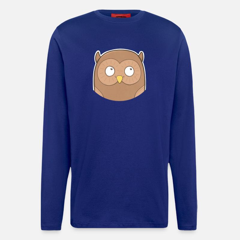 Eule - Langarmshirt - made by SPREAD  - Iconic Blue
