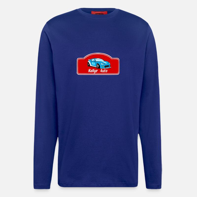 Autorallye - Langarmshirt - made by SPREAD  - Iconic Blue