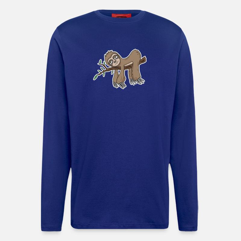 Sloth - Longsleeve - made by SPREAD  - Iconic Blue