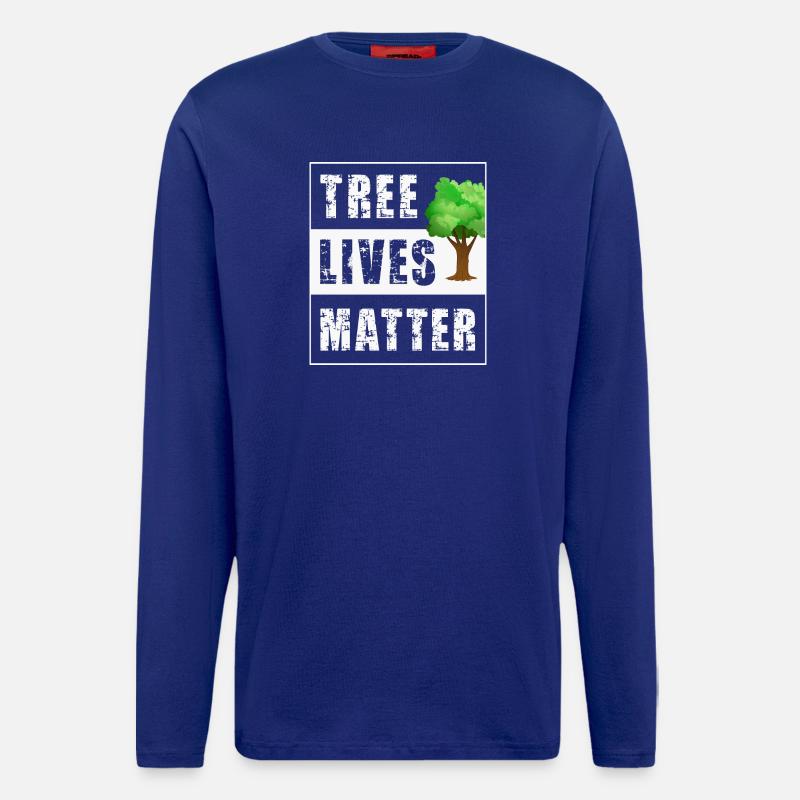 Baum Bäume - Langarmshirt - made by SPREAD  - Iconic Blue