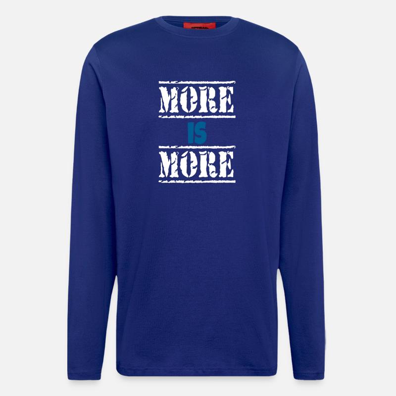Der Maximalist - Langarmshirt - made by SPREAD  - Iconic Blue