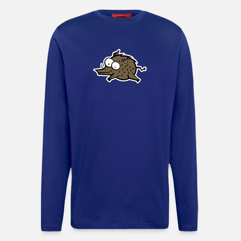 Wildsau - Langarmshirt - made by SPREAD - Iconic Blue