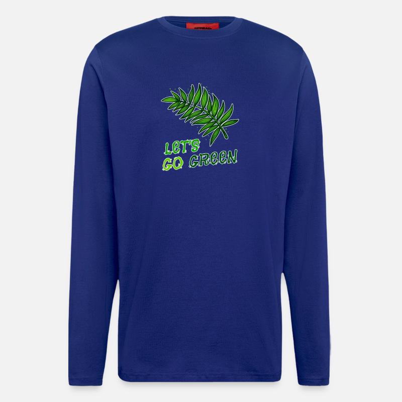 Umweltschützer Mutter Erde Natur Statement Umwelt - Langarmshirt - made by SPREAD  - Iconic Blue