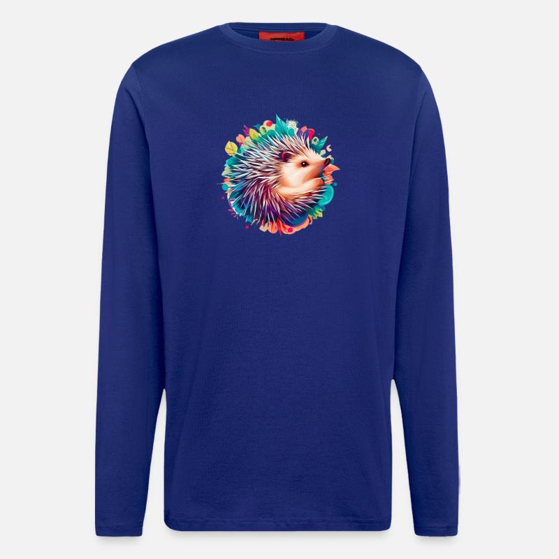 Igel - Langarmshirt - made by SPREAD  - Iconic Blue
