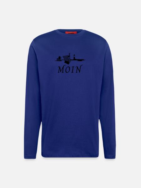 Moin - Langarmshirt - made by SPREAD - Iconic Blue