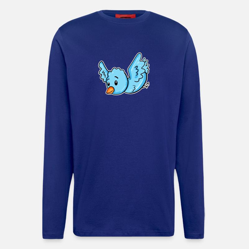 A Blue Bird - Longsleeve - made by SPREAD - Iconic Blue