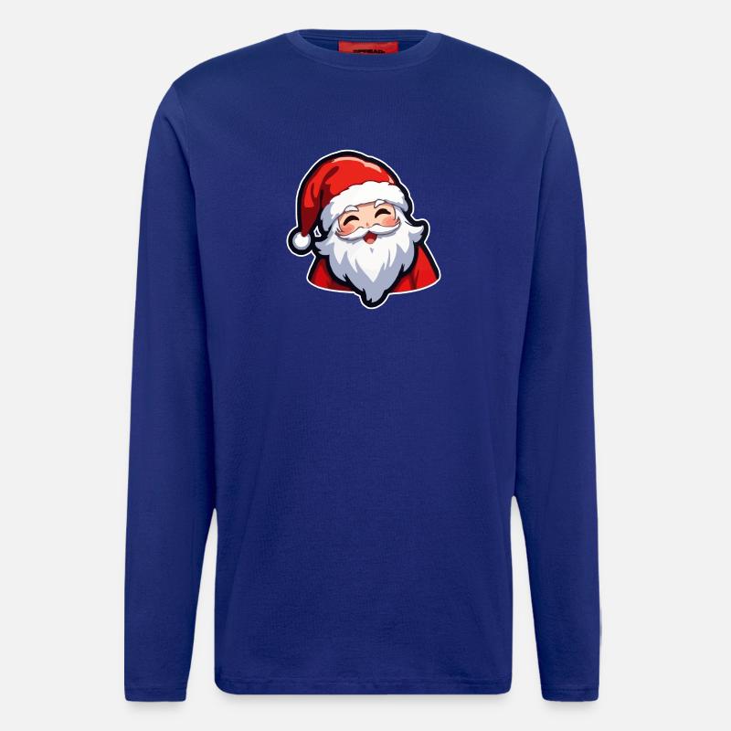 Weihnachtsmann - Langarmshirt - made by SPREAD  - Iconic Blue