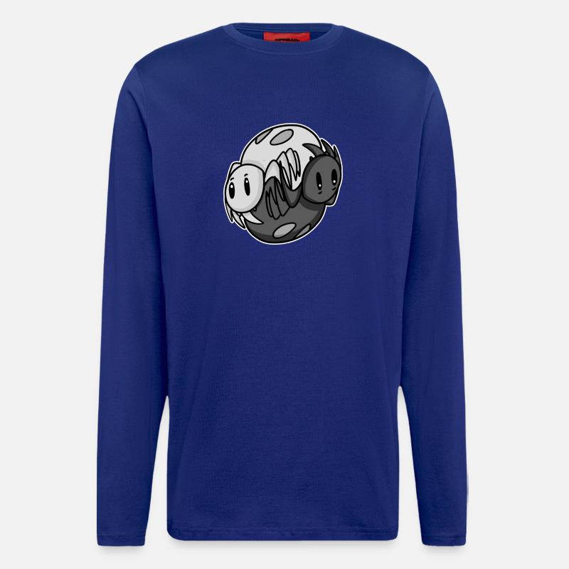 Yin Yang Spider - Longsleeve - made by SPREAD  - Iconic Blue