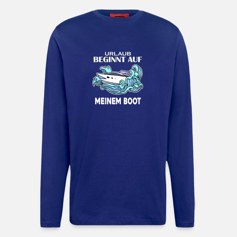 Boot - Langarmshirt - made by SPREAD  - Iconic Blue