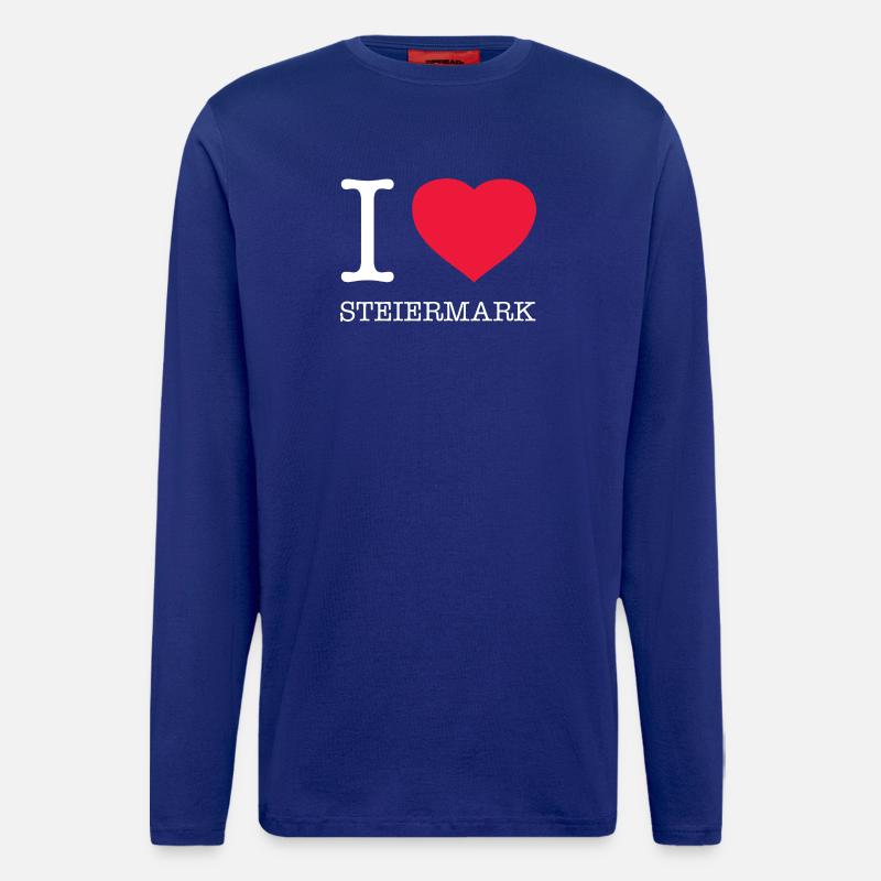 I LOVE STEIERMARK - Langarmshirt - made by SPREAD  - Iconic Blue