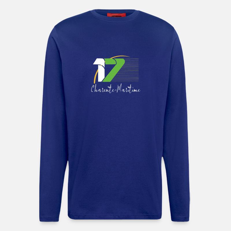 Charente-Maritime - Langarmshirt - made by SPREAD  - Iconic Blue