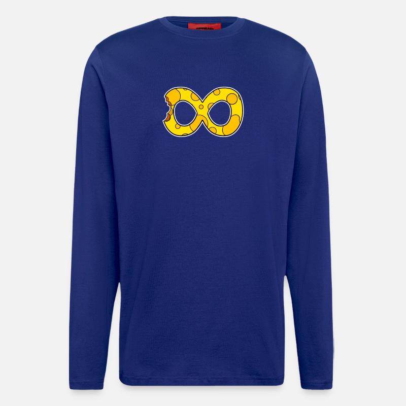 Cheese Infinite Smbol - Longsleeve - made by SPREAD  - Iconic Blue