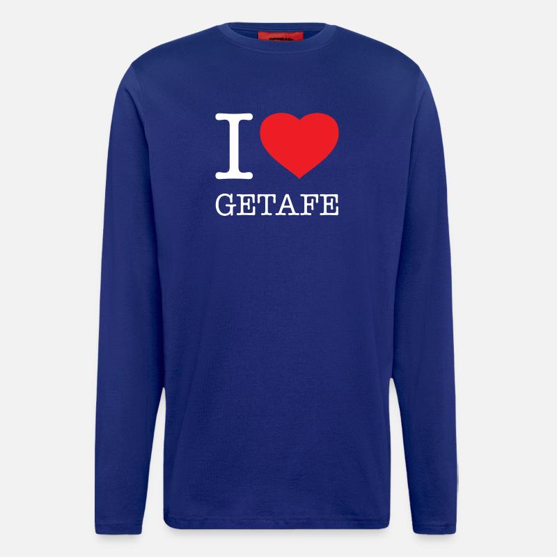 I LOVE GETAFE - Longsleeve - made by SPREAD  - Iconic Blue