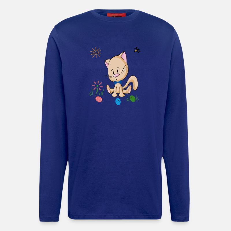 Easter Easter Eggs - Longsleeve - made by SPREAD  - Iconic Blue
