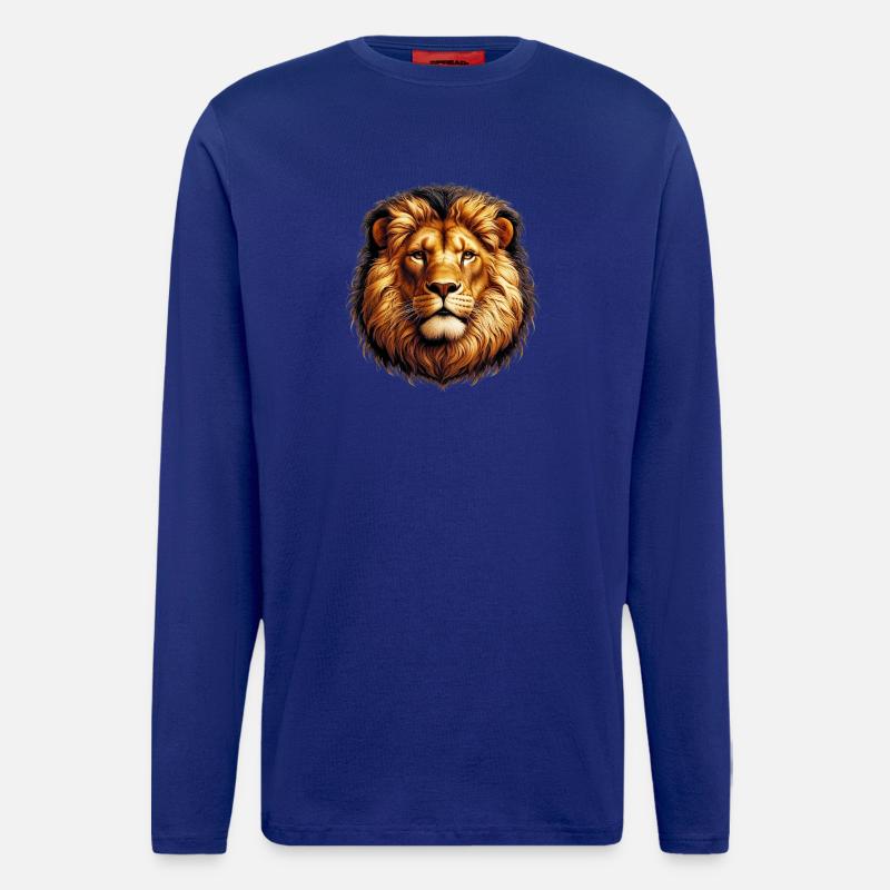 Löwe - Langarmshirt - made by SPREAD  - Iconic Blue