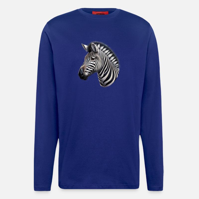Zebra - Langarmshirt - made by SPREAD  - Iconic Blue