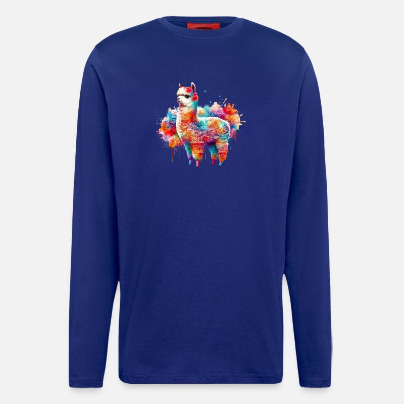 Alpaca - Longsleeve - made by SPREAD  - Iconic Blue