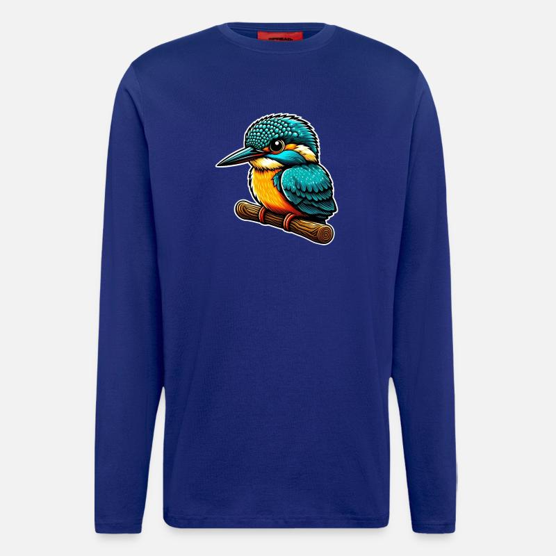 Eisvogel - Langarmshirt - made by SPREAD  - Iconic Blue
