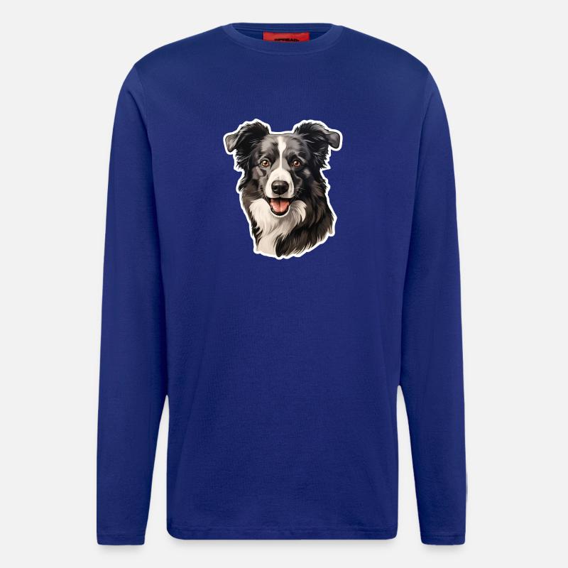 Border Collie - Longsleeve - made by SPREAD  - Iconic Blue
