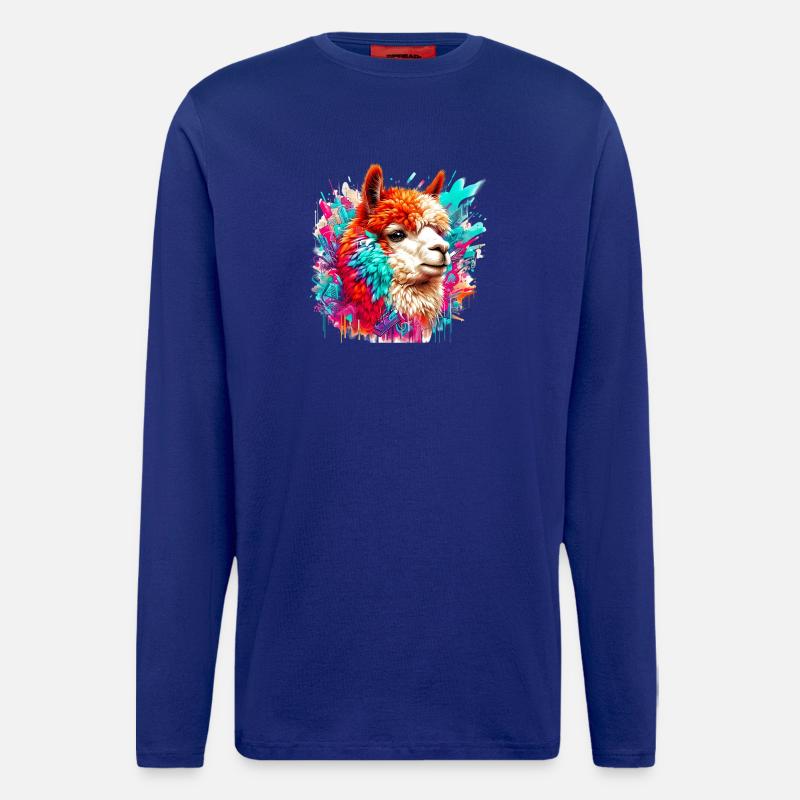 Alpaka - Langarmshirt - made by SPREAD  - Iconic Blue