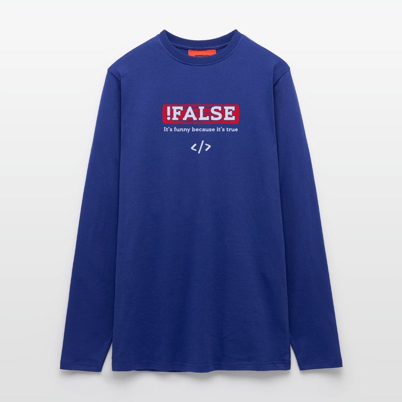 Debug Scripting Statement Developer Code Nerd Longsleeve - made by SPREAD 