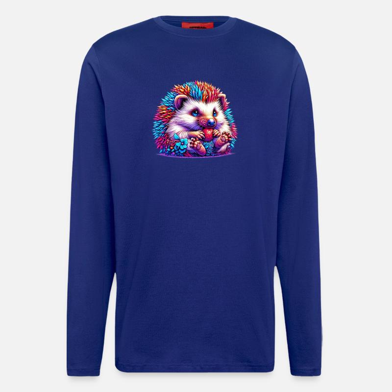 Hedgehog - Longsleeve - made by SPREAD  - Iconic Blue