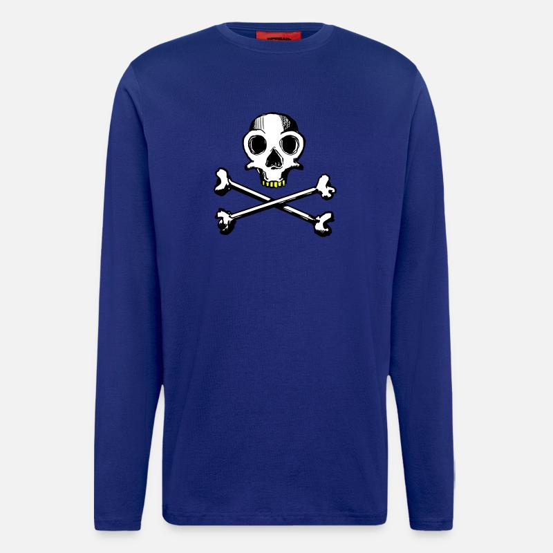 Skull and Bones 3c - Langarmshirt - made by SPREAD  - Iconic Blue