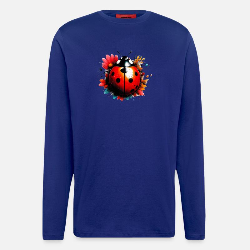 Marienkäfer - Langarmshirt - made by SPREAD  - Iconic Blue