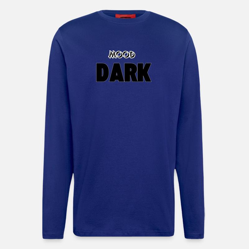 Mood: Dark - Longsleeve - made by SPREAD  - Iconic Blue
