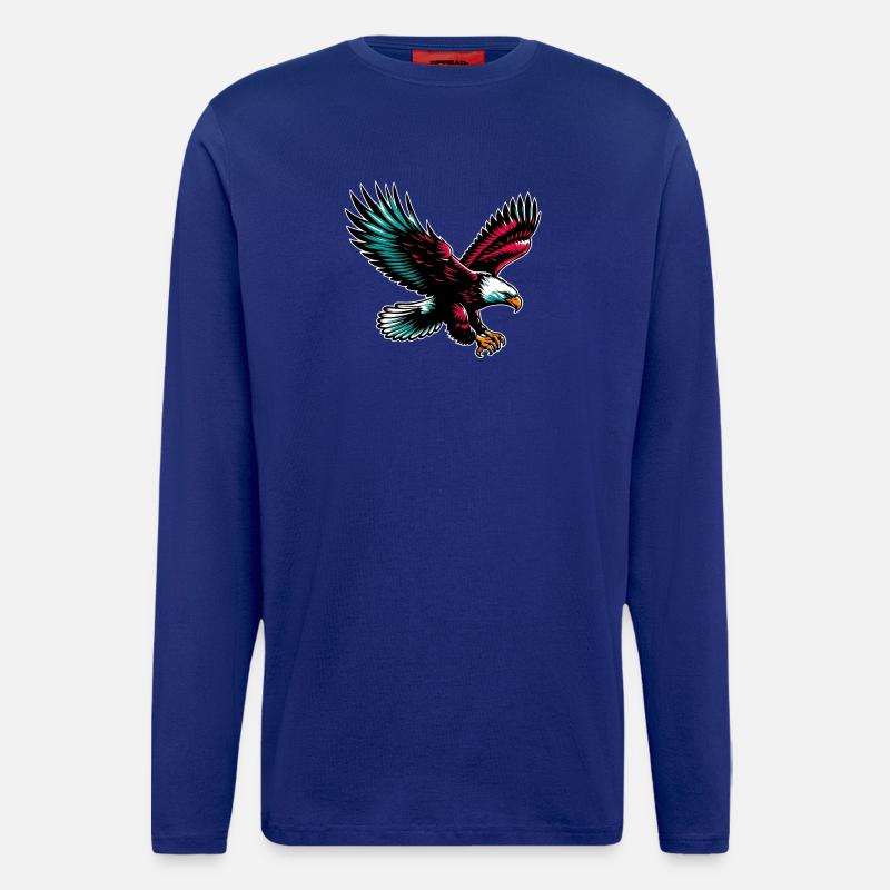 Eagle - Longsleeve - made by SPREAD  - Iconic Blue