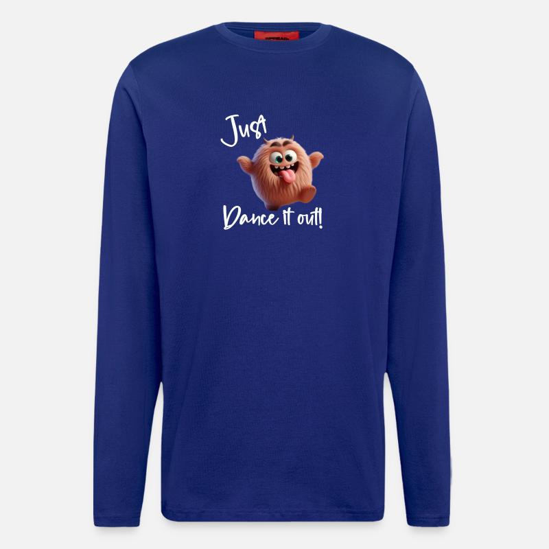Tanzen Sie es einfach aus! - Langarmshirt - made by SPREAD  - Iconic Blue