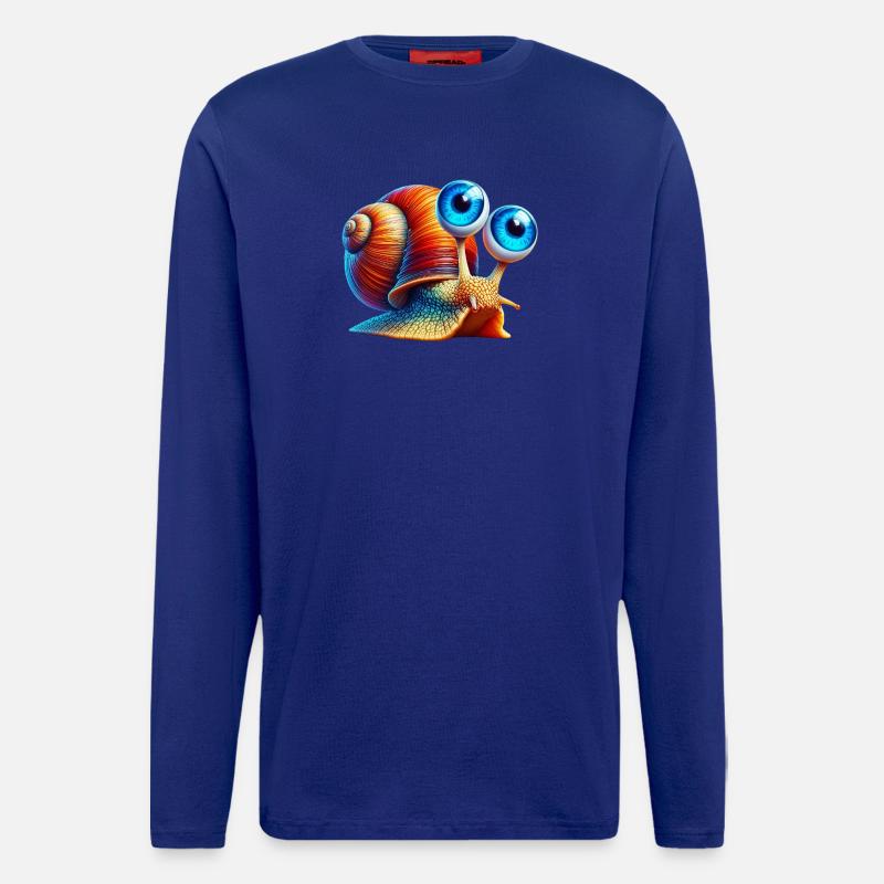 Snail - Longsleeve - made by SPREAD  - Iconic Blue