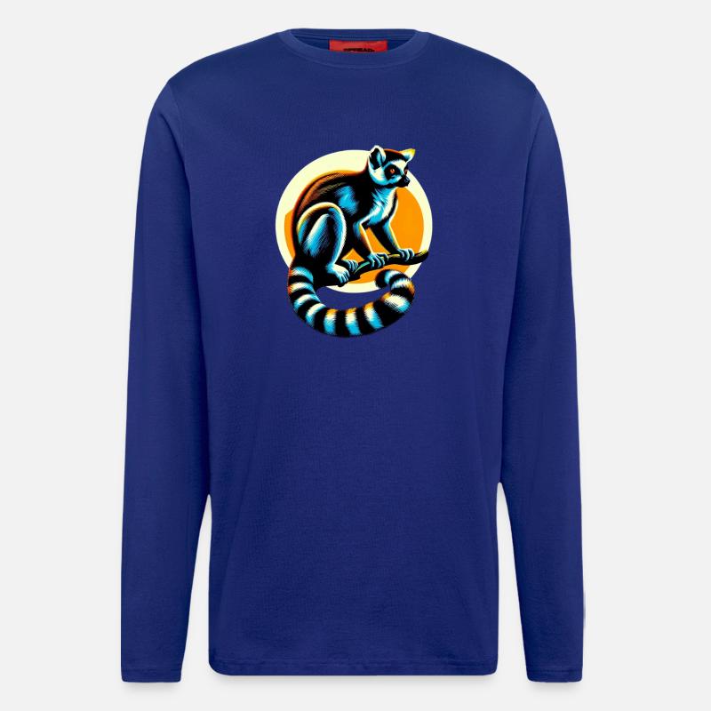 Lemur - Langarmshirt - made by SPREAD  - Iconic Blue