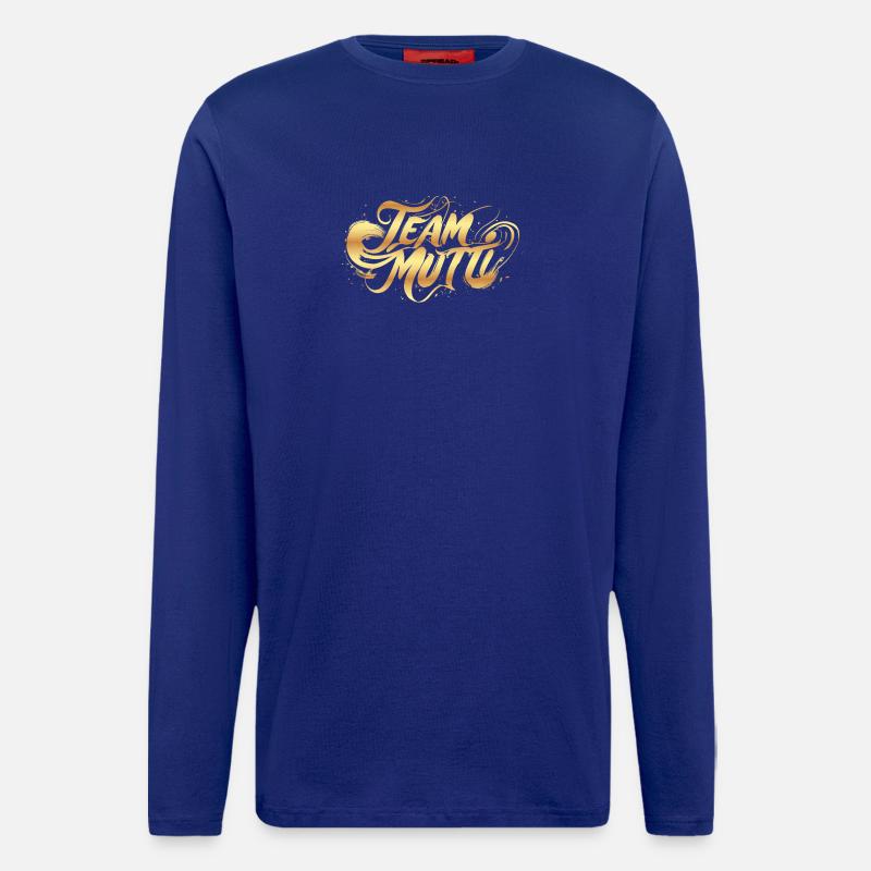 Team Mutti! - Langarmshirt - made by SPREAD  - Iconic Blue