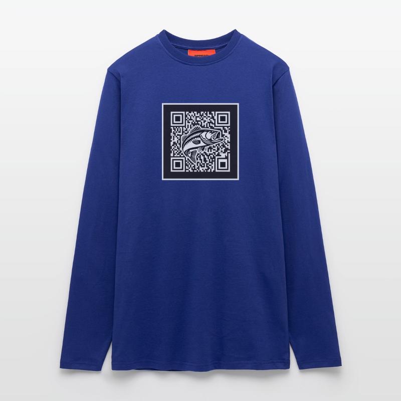 Perch QR Code Design Longsleeve - made by SPREAD 